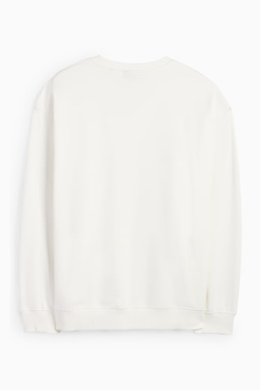 Heren - Sweatshirt - wit