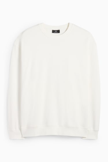 Heren - Sweatshirt - wit