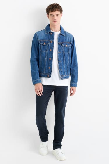 Herren - Slim Jeans - dunkeljeansblau