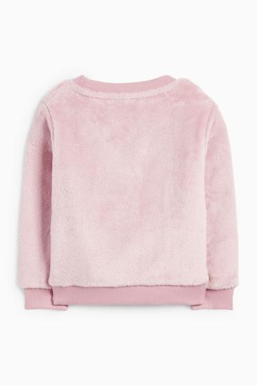 Kinder Mädchen - Reh - Sweatshirt - rosa