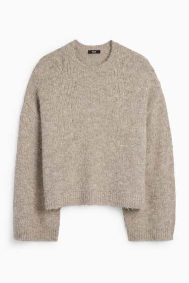 Women - Jumper - light beige