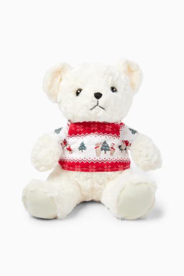 Femei - Mini Me - urs polar - jucărie de pluș - alb