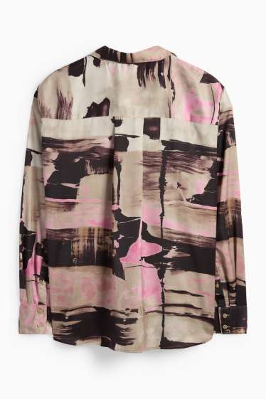 Dames - Blouse - beige / bruin