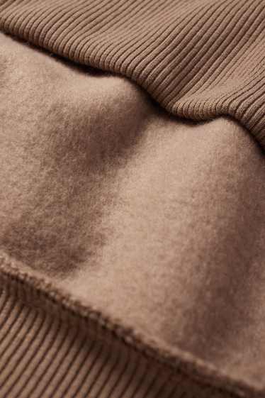 Damen - Sweatshirt - hellbraun