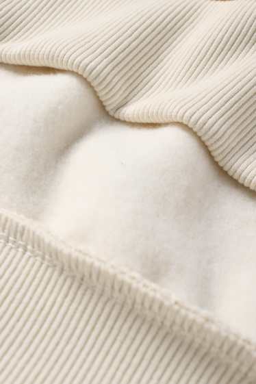 Damen - Sweatshirt - cremeweiß