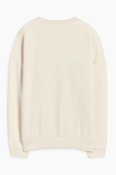 Damen - Sweatshirt - cremeweiß