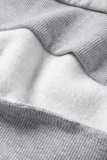 Dames - Sweatshirt - licht grijs-mix