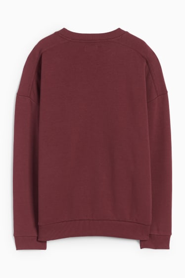 Damen - Sweatshirt - bordeaux