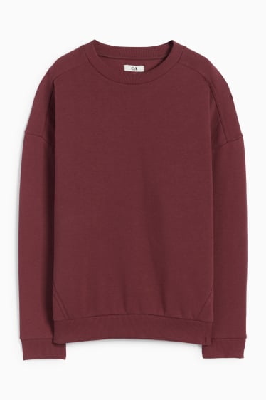 Damen - Sweatshirt - bordeaux