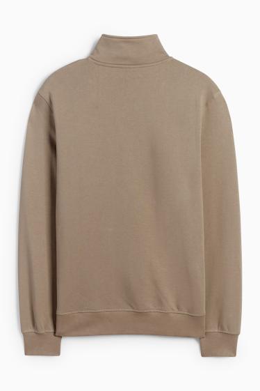 Men - Sweatshirt - taupe