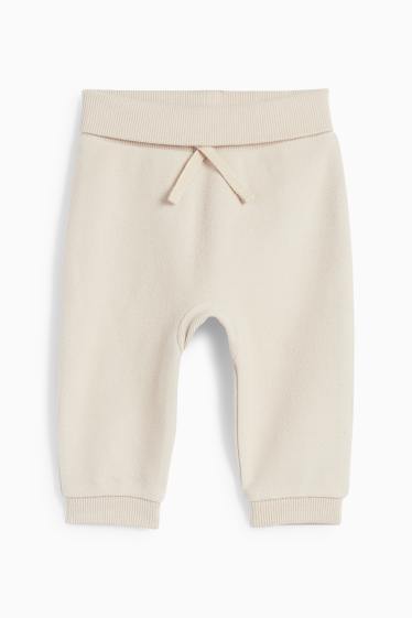 Baby: jongens - Babyoutfit - 3-delig - crème wit