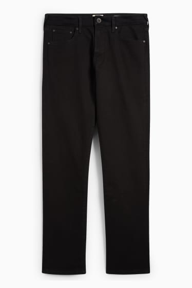 Herren - Straight Jeans - LYCRA® - schwarz