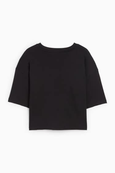 Dames - T-shirt - zwart