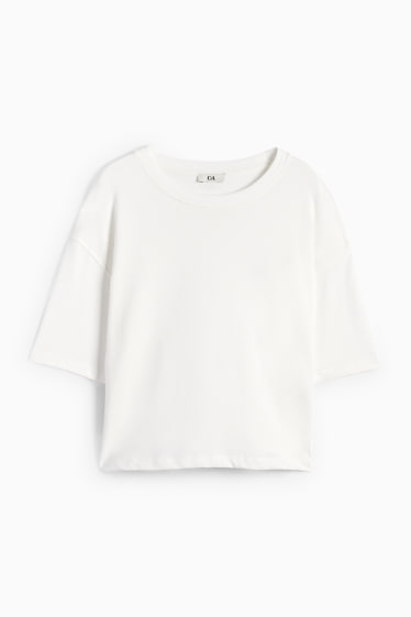 Dames - T-shirt - wit