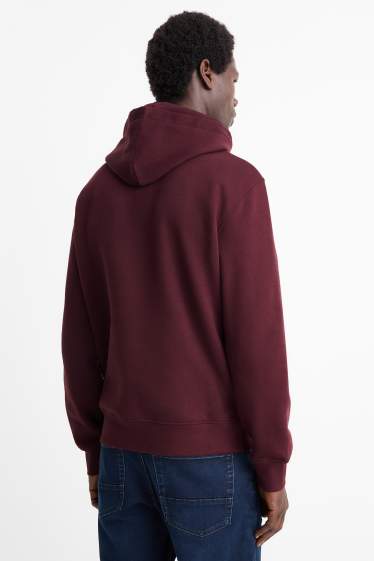 Herren - Hoodie - bordeaux