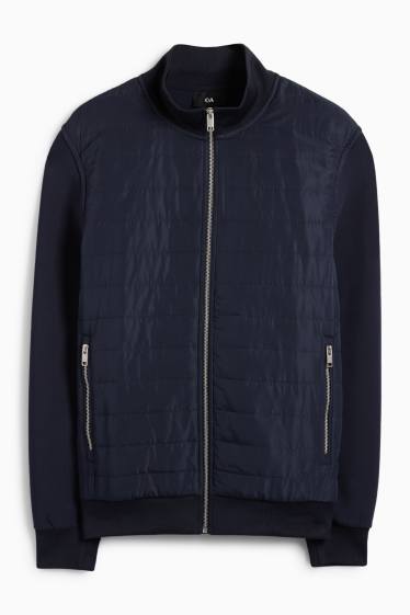 Men - Zip-through sweatshirt - dark blue