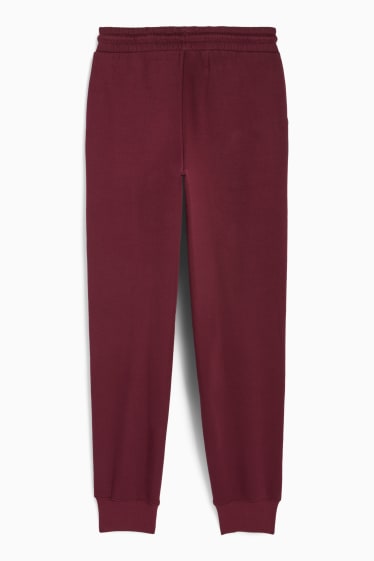 Dames - Basic joggingbroek - bordeaux
