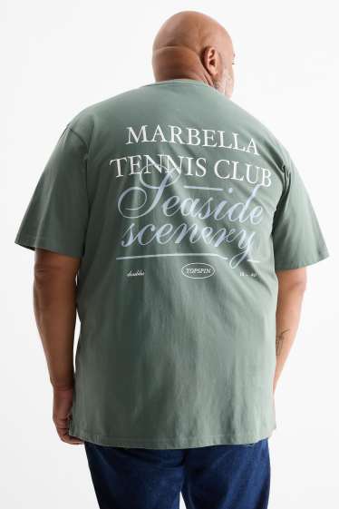 Bărbați - Tricou - relaxed fit - verde