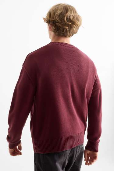 Men - Jumper - bordeaux