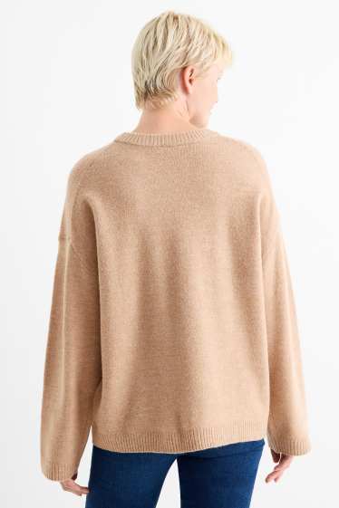 Dames - Trui - beige