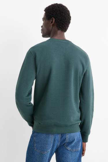 Men - Sweatshirt - dark green