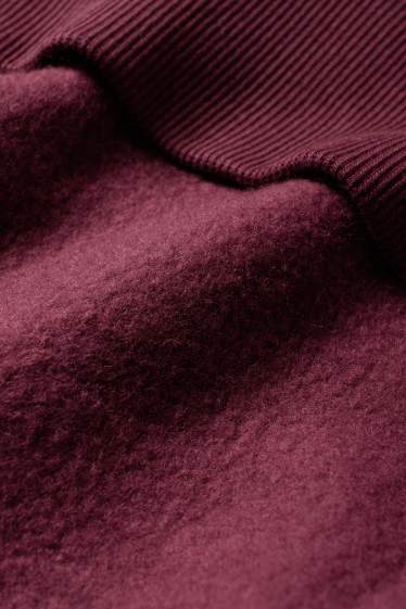 Heren - Hoodie - bordeaux