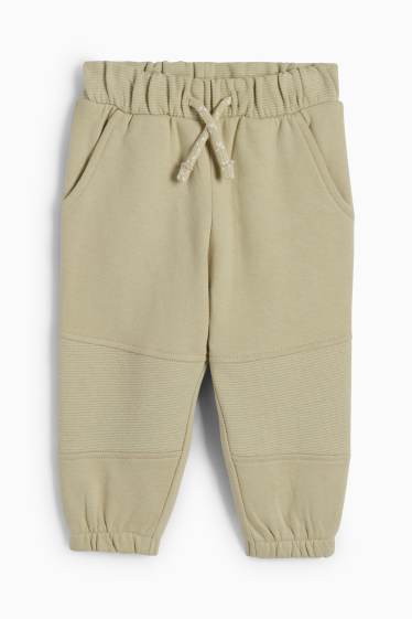 Baby: jongens - Beer en eekhoorn - babyoutfit - 3-delig - lichtgroen