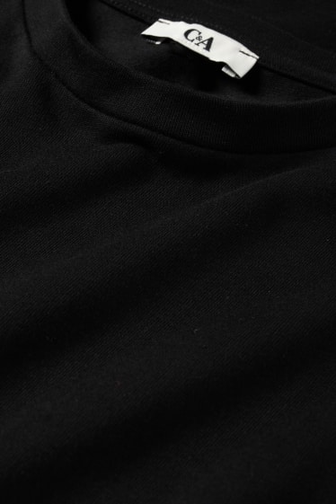 Dames - T-shirt - zwart