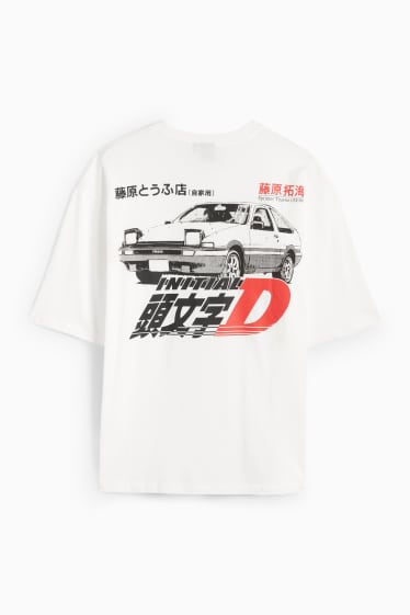 Herren - T-Shirt - Oversized - weiss
