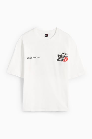 Herren - T-Shirt - Oversized - weiss