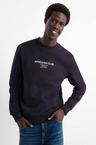 Hommes - Sweat - bleu foncé