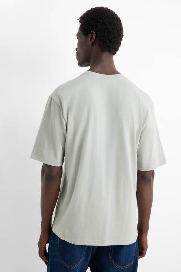 Hommes - T-shirt - relaxed fit - gris clair