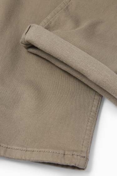 Men - Thermal trousers - regular fit - taupe
