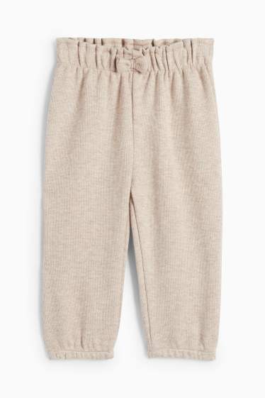 Bébés filles - Renard - tenue pour bébé - 2 pièces - beige clair