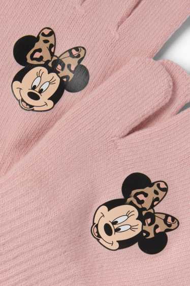 Kinderen: meisjes - Minnie Mouse - handschoenen - roze