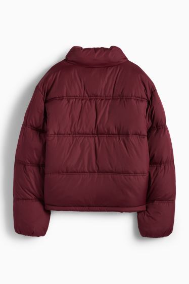 Damen - Steppjacke - bordeaux