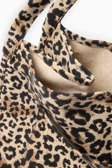 Dames - Tas - zwart / beige