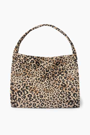Dames - Tas - zwart / beige