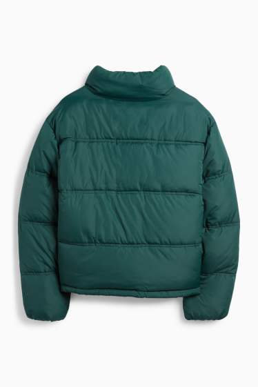 Damen - Steppjacke - dunkelgrün