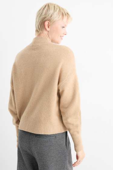 Femmes - Pull - beige clair