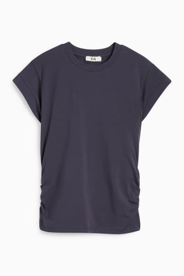 Femmes - T-shirt - bleu foncé