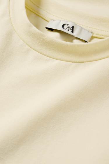 Femmes - T-shirt - jaune clair