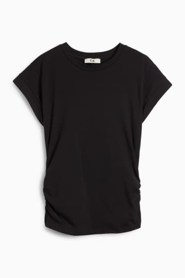 Femmes - T-shirt - noir