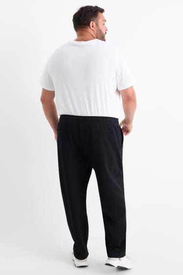 Herren - Jogginghose - strukturiert - schwarz