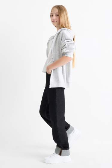 Copii - Fete - Baggy jeans - denim-albastru închis