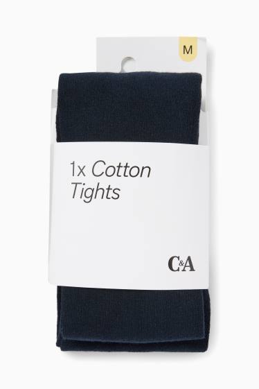 Femmes - Collants - bleu foncé