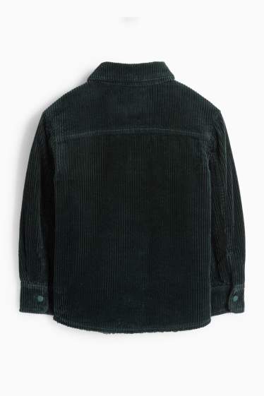 Nen - Sobrecamisa de pana - verd fosc