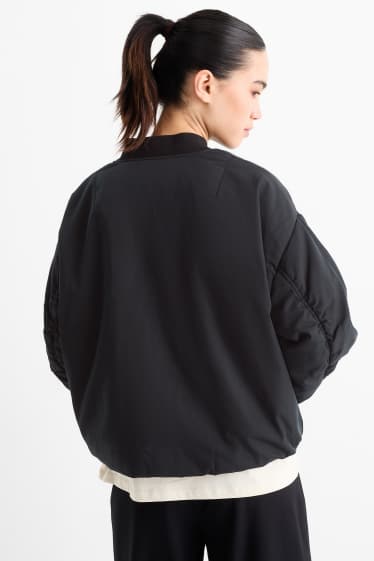 Damen - Bomberjacke - schwarz