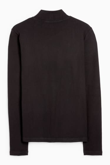 Dona - Samarreta polar de mànigues llargues tèrmica - regular fit - negre