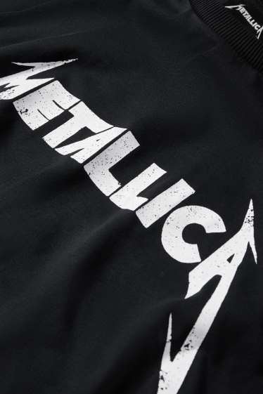 Hommes - T-shirt - Oversize - Metallica - noir